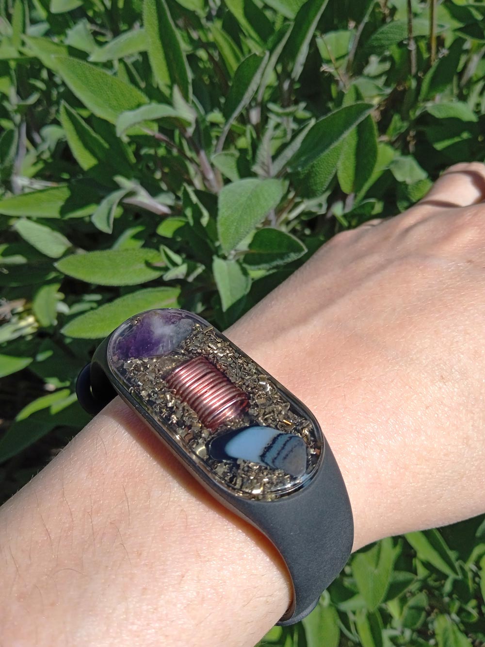 Pulsera armonium artesania energetica la espiral 06