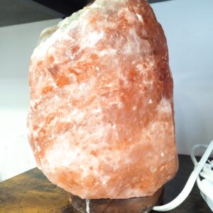 Lámpara de sal del Himalaya